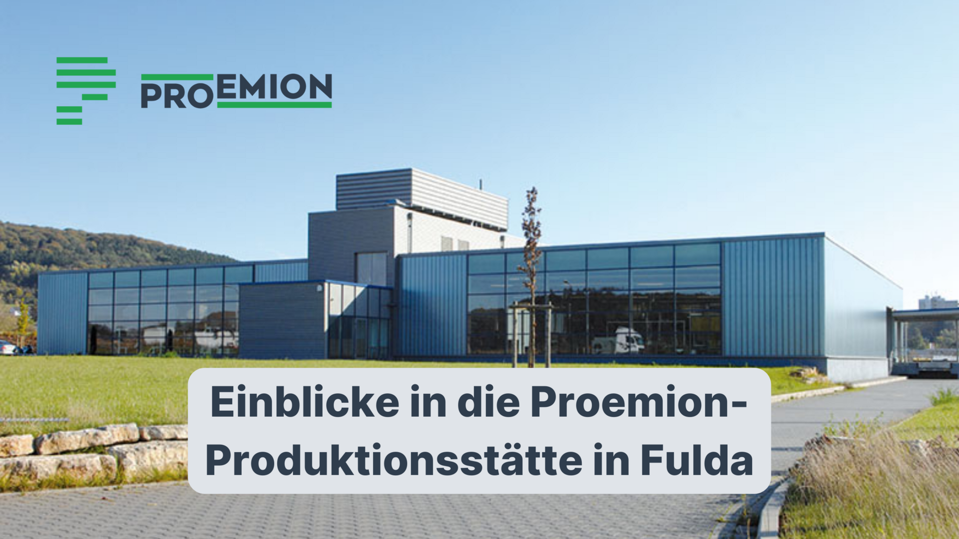 Einblicke in die Proemion-Produktionsstätte in Fulda
